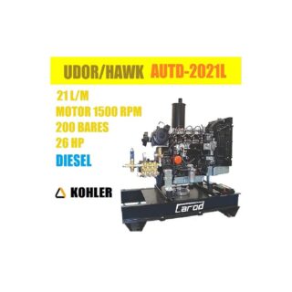 Hidrolimpiadora Carod agua fría AUTD-2021L UDOR/HAWK motor KOHLER