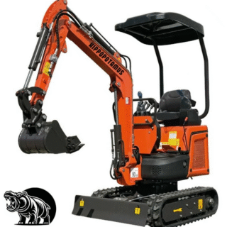 Miniexcavadora Hippopotamus 129 1 Tonelada