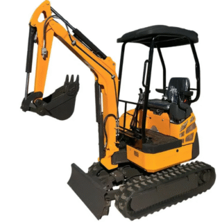 Mini excavadora motor diésel Garto GR18 215 cm 1650 kg