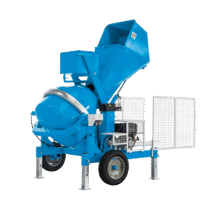 Cargadora mezcladora de hormigón Hydro DIESEL – POLIERIE – 500 litros