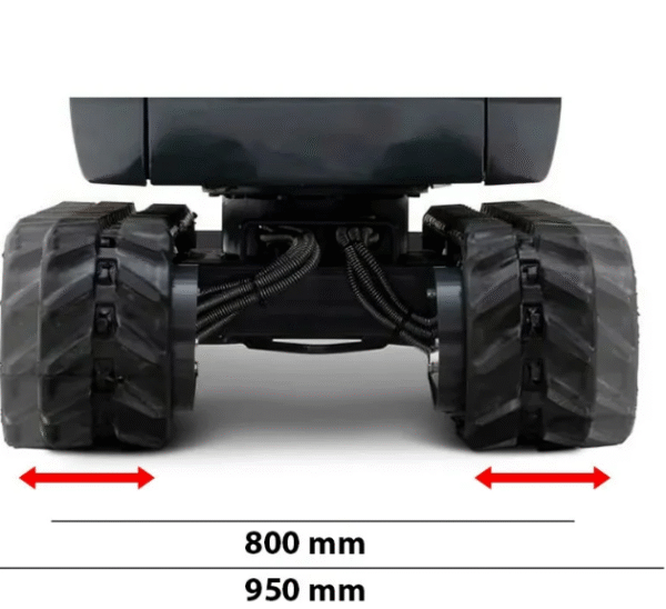 Miniexcavadora multifunción Hippopotamus 128 1 Tonelada – Image 2