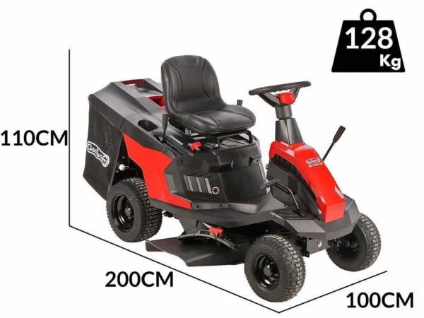 GeoTech-Pro RM 75-660 CSM - Tractor cortacésped mini-rider - Corte de 66 cm - Arranque eléctrico – Image 4