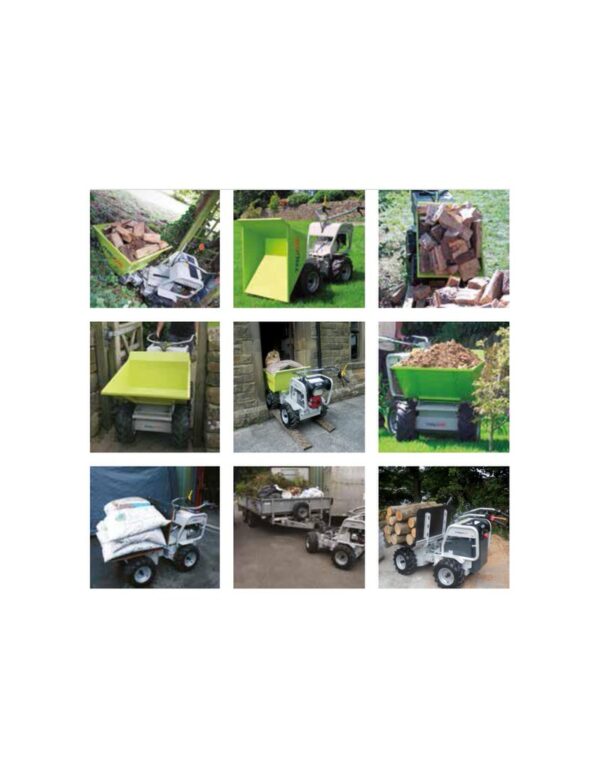 Minidumper Articulado 4x4 Truxta 450 Kg Eléctrico – Image 2