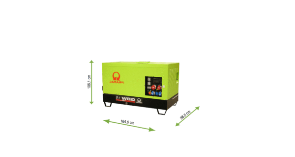 Generador PRAMAC Gbw15P Mcp diésel de 10200 w – Image 2
