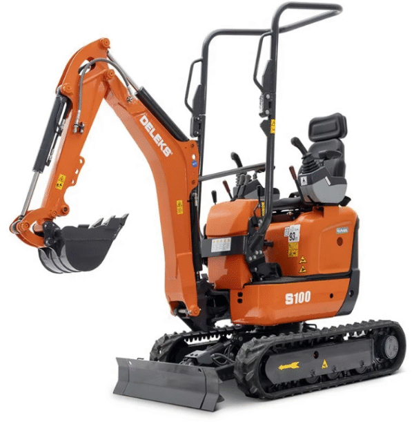 Mini excavadora compacta DELEKS S100 1.0T - Image 3
