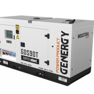 Grupo electrógeno diesel GENERGY Gds90t, 380V, 94/85kvas, arranque electrico.