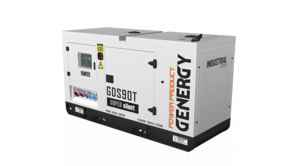 Grupo electrógeno diesel GENERGY Gds90t, 380V, 94/85kvas, arranque electrico.