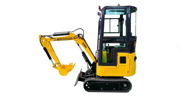 Mini Excavadora TYMBIA 1000kg con motor diésel KOOP de 1 cilindro y profundidad de excavacion 1600mm. Incluye cazo de 20mm, de 40mm y de 80mm – Image 4