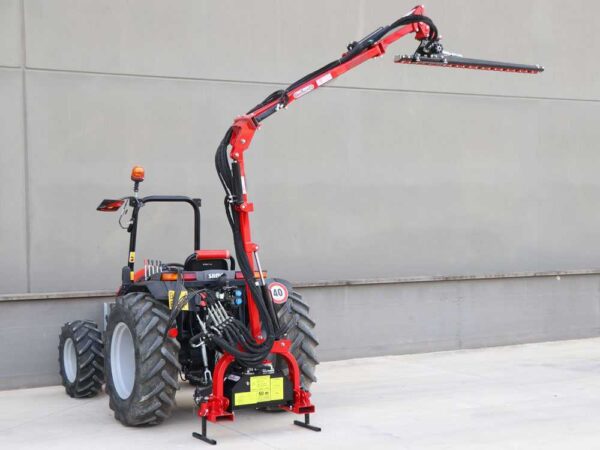 GeoTech-Pro THT 175 - Cortasetos de brazo para tractor con rotación lateral – Image 7