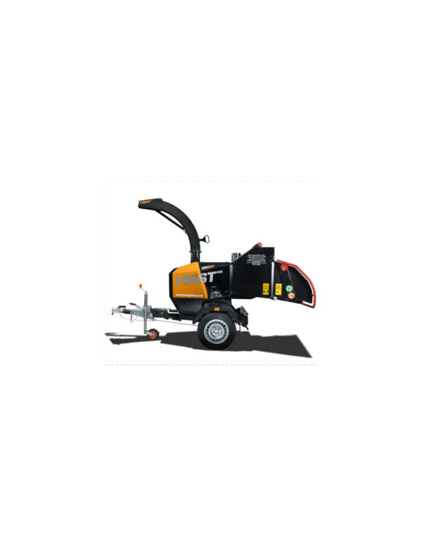 Biotrituradora remolque con mesa giratoria Forst Doosan Diésel | TT8D – Image 4