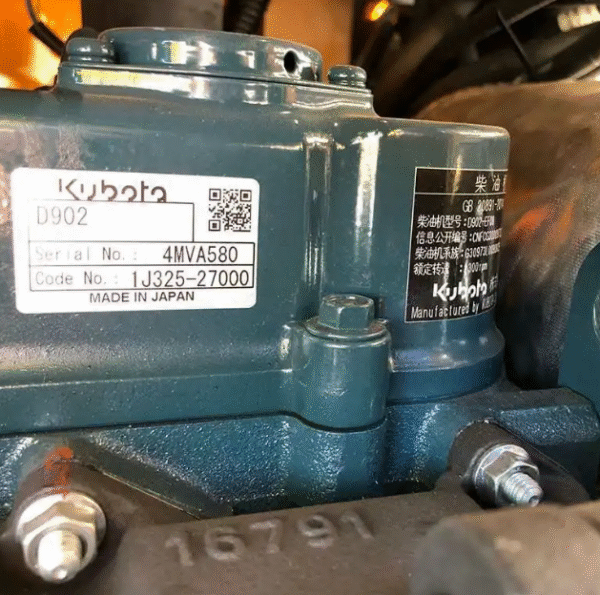 Mini excavadora motor diésel Garto GR18 215 cm 1650 kg – Image 7