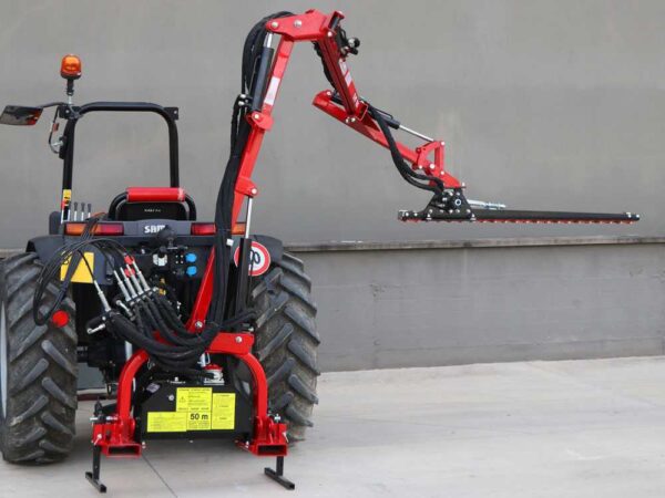 GeoTech-Pro THT 160 - Cortasetos de brazo para tractor con rotación lateral – Image 8