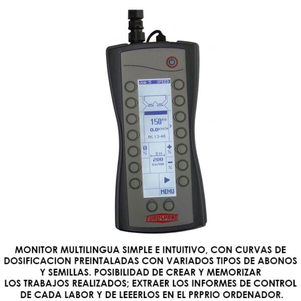 Abonadora CAVALLO Zeus 18 Fruit ELE+W inox 850elec – Image 10